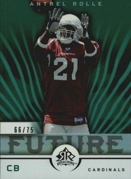 2005 Upper Deck Reflections - Green #280 Antrel Rolle Front