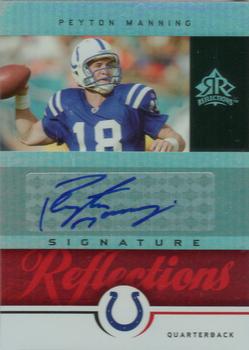2005 Upper Deck Reflections - Signature Reflections Red #SR-PM Peyton Manning Front