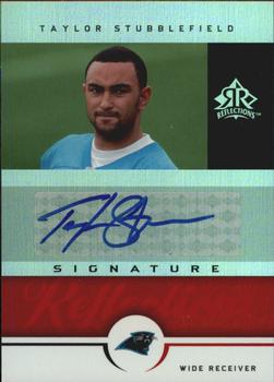 2005 Upper Deck Reflections - Signature Reflections Red #SR-TS Taylor Stubblefield Front
