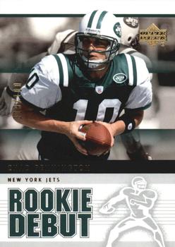 2005 Upper Deck Rookie Debut - Gold SN100 #67 Chad Pennington Front
