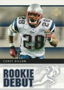 2005 Upper Deck Rookie Debut - Gold Spectrum #59 Corey Dillon Front