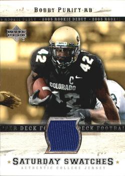 2005 Upper Deck Rookie Debut - Saturday Swatches #SA-BP Bobby Purify Front