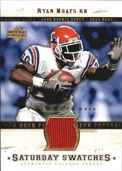 2005 Upper Deck Rookie Debut - Saturday Swatches Limited #SA-RM Ryan Moats Front