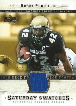 2005 Upper Deck Rookie Debut - Saturday Swatches Limited #SA-BP Bobby Purify Front
