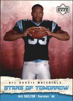 2005 Upper Deck Rookie Materials - Stars of Tomorrow #ST-9 Eric Shelton Front