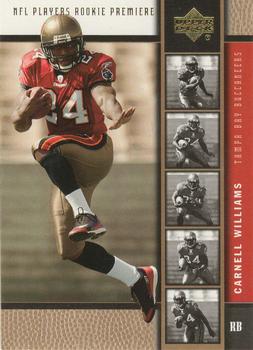 2005 Upper Deck Rookie Premiere - Gold #4 Carnell Williams Front
