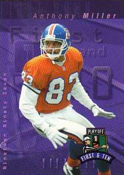 1997 Playoff First & Ten #20 Anthony Miller Front