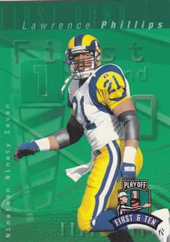 1997 Playoff First & Ten #16 Lawrence Phillips Front