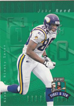 1997 Playoff First & Ten #19 Jake Reed Front