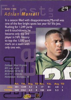 1997 Playoff First & Ten #29 Adrian Murrell Back