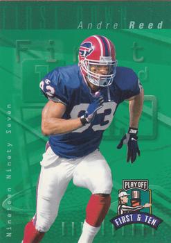 1997 Playoff First & Ten #91 Andre Reed Front