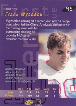 1997 Playoff First & Ten #95 Frank Wycheck Back