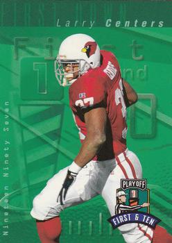 1997 Playoff First & Ten #154 Larry Centers Front