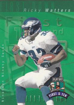 1997 Playoff First & Ten #181 Ricky Watters Front