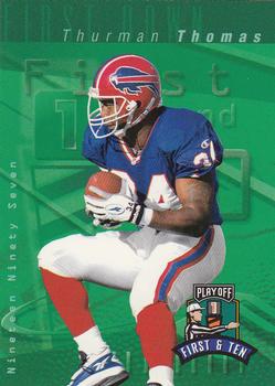 1997 Playoff First & Ten #197 Thurman Thomas Front