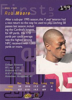1997 Playoff First & Ten #199 Rob Moore Back