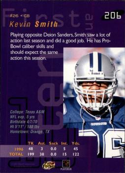 1997 Playoff First & Ten #206 Kevin Smith Back