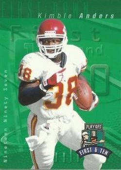 1997 Playoff First & Ten #214 Kimble Anders Front