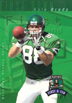 1997 Playoff First & Ten #226 Kyle Brady Front