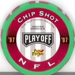 1997 Playoff First & Ten - Chip Shots Green #152 Emmitt Smith Back