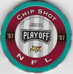 1997 Playoff First & Ten - Chip Shots Green #151 Brett Favre Back