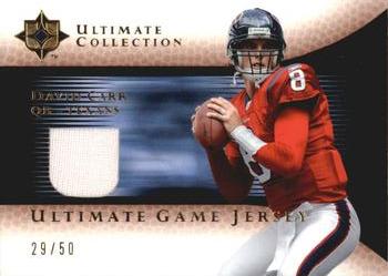 2005 Upper Deck Ultimate Collection - Game Jersey Gold #GJ-DA David Carr Front