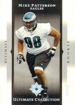 2005 Upper Deck Ultimate Collection - Gold #131 Mike Patterson Front