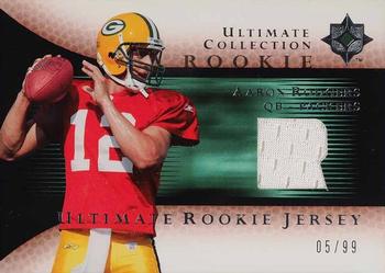 2005 Upper Deck Ultimate Collection - Rookie Jerseys #RJ-AR Aaron Rodgers Front