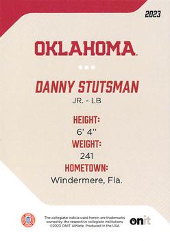 2023 ONIT Athlete Oklahoma Sooners #16 Danny Stutsman Back