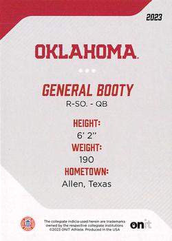 2023 ONIT Athlete Oklahoma Sooners #32 General Booty Back