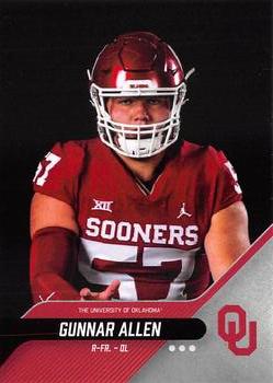 2023 ONIT Athlete Oklahoma Sooners #35 Gunnar Allen Front