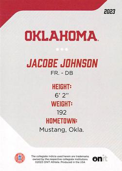 2023 ONIT Athlete Oklahoma Sooners #42 Jacobe Johnson Back