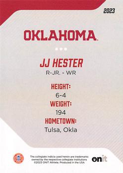 2023 ONIT Athlete Oklahoma Sooners #51 JJ Hester Back