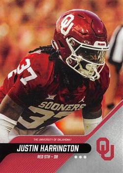 2023 ONIT Athlete Oklahoma Sooners #57 Justin Harrington Front
