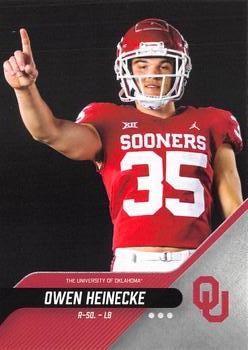 2023 ONIT Athlete Oklahoma Sooners #80 Owen Heinecke Front