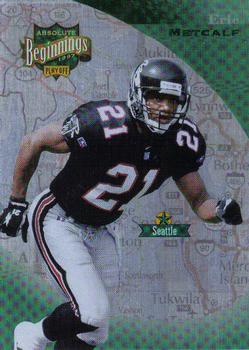 1997 Playoff Absolute Beginnings #21 Eric Metcalf Front