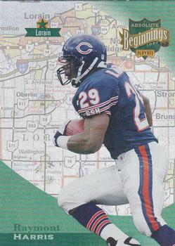 1997 Playoff Absolute Beginnings #35 Raymont Harris Front