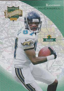 1997 Playoff Absolute Beginnings #87 Keenan McCardell Front