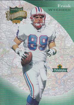 1997 Playoff Absolute Beginnings #95 Frank Wycheck Front