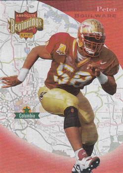 1997 Playoff Absolute Beginnings #158 Peter Boulware Front