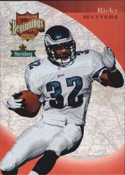 1997 Playoff Absolute Beginnings #181 Ricky Watters Front