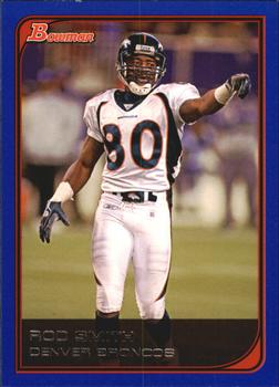 2006 Bowman - Blue #104 Rod Smith Front