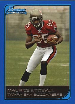 2006 Bowman - Blue #132 Maurice Stovall Front