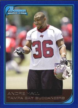 2006 Bowman - Blue #216 Andre Hall Front