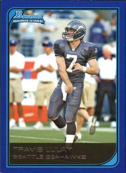 2006 Bowman - Blue #239 Travis Lulay Front