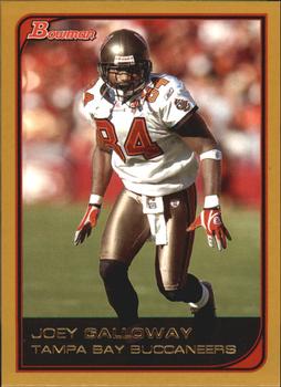 2006 Bowman - Gold #109 Joey Galloway Front