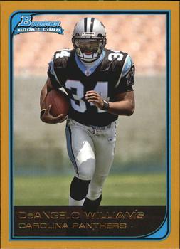 2006 Bowman - Gold #117 DeAngelo Williams Front