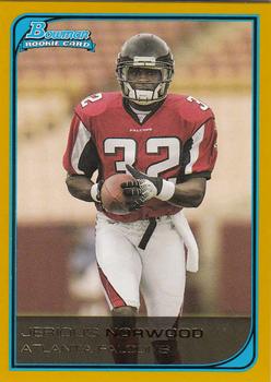 2006 Bowman - Gold #140 Jerious Norwood Front