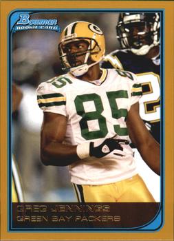 2006 Bowman - Gold #174 Greg Jennings Front