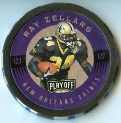 1997 Playoff Absolute Beginnings - Chip Shots Black #127 Ray Zellars Front
